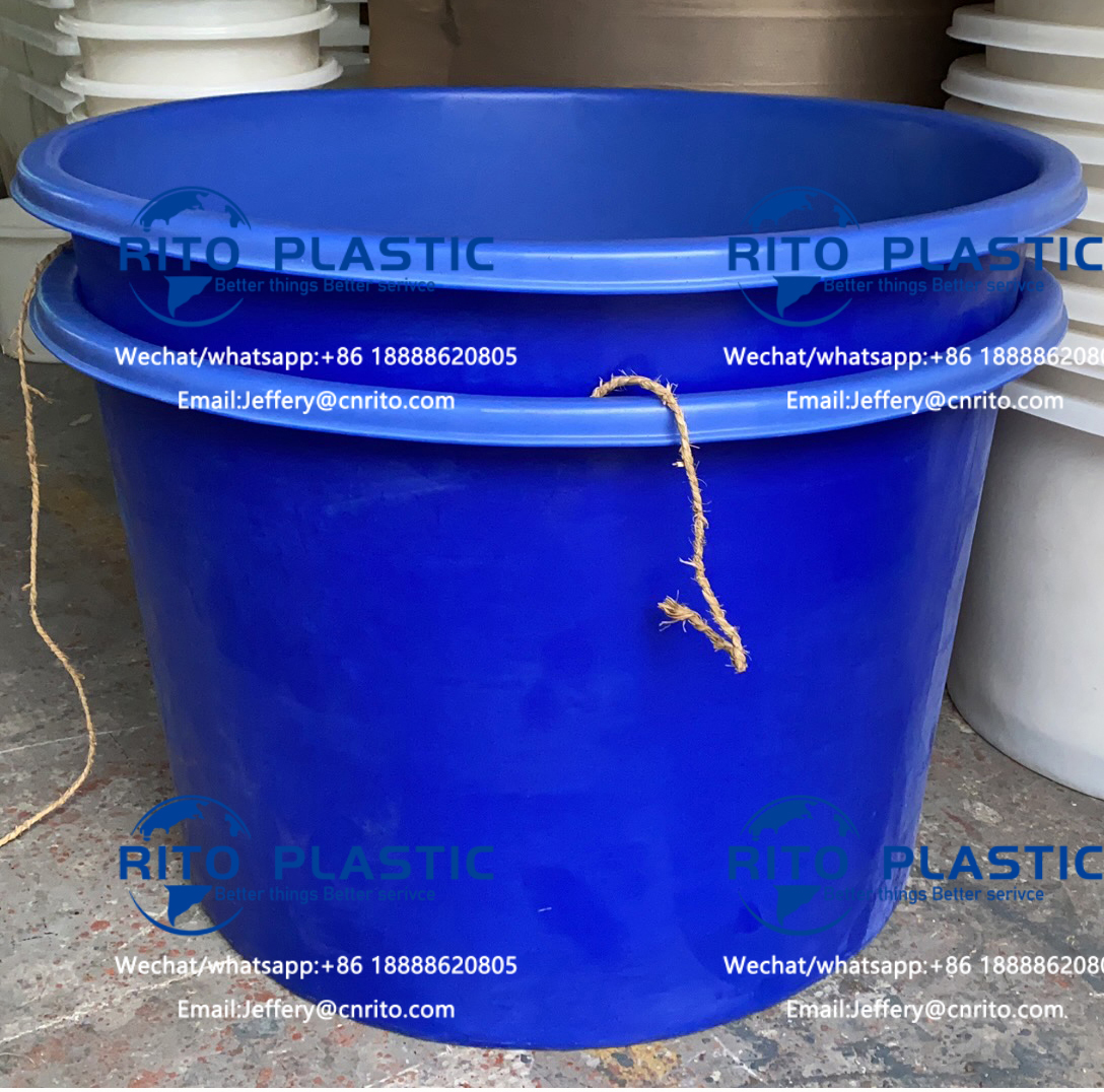 (RP-RD) plastic big round water pond fish farming tanks