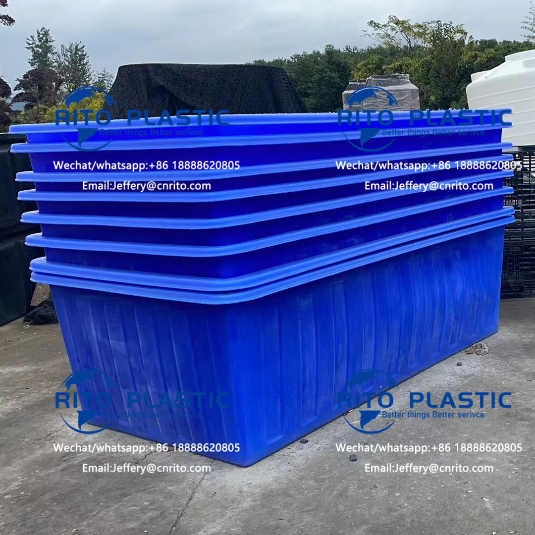 (RP-RT)poly aquaponics grow tray hydroponic rectangular tank