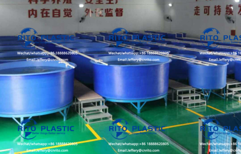 (RP-CBT)wholesale plastic koi fish pe conical bottom tank