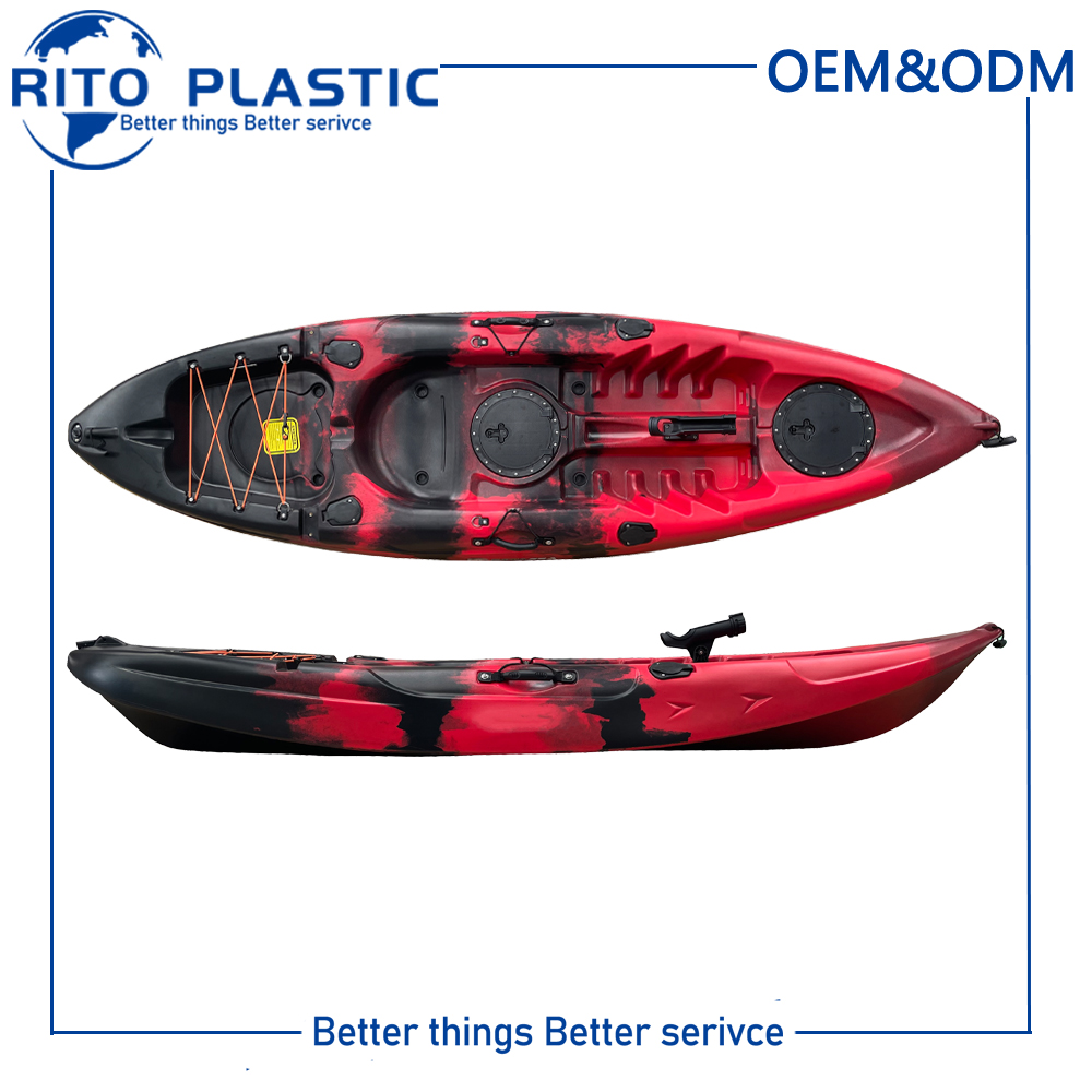 (RP-SOT268single/Genius) 8.9ft single paddle fishing kayak