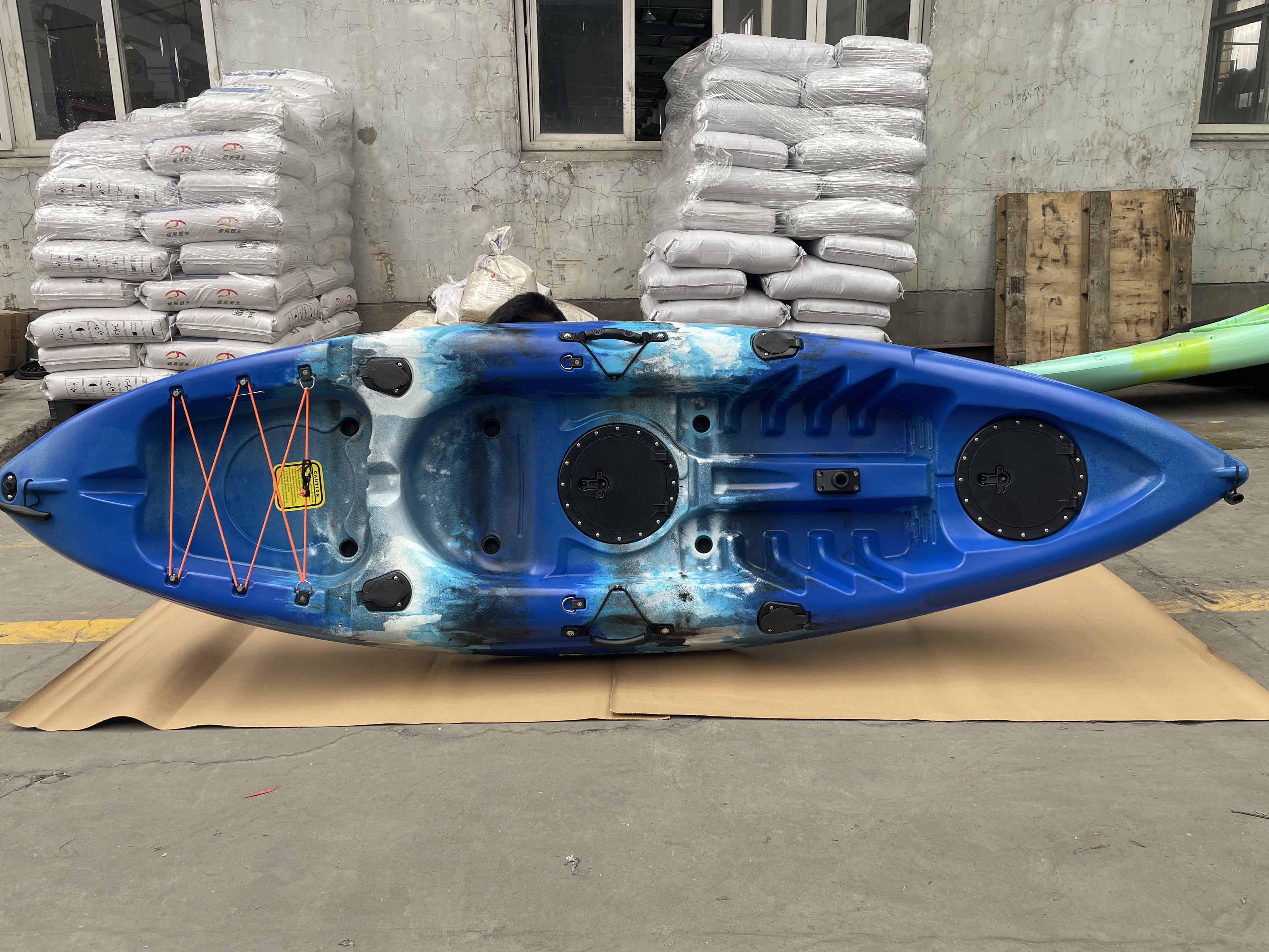 (RP-SOT268single/Genius) 8.9ft single paddle fishing kayak