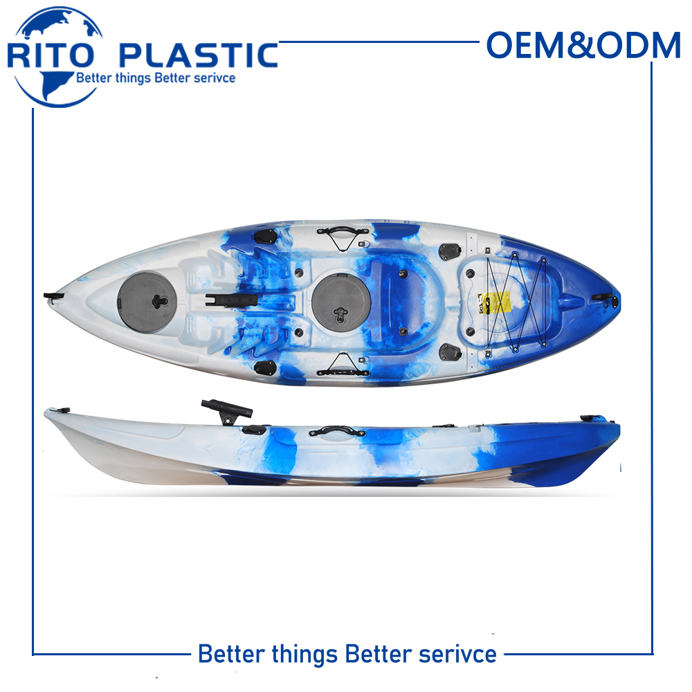 (RP-SOT280single/Sun) 9.3ft 1 person sit on top fishing kayak