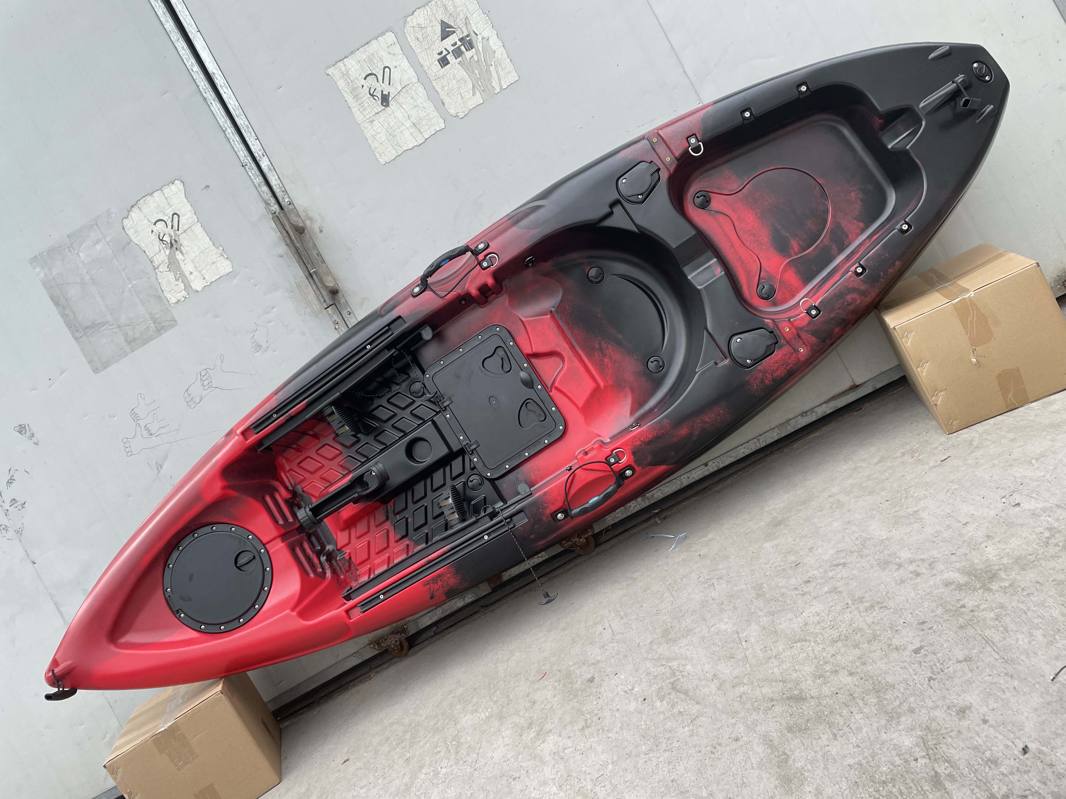 (RP-SOT285single/sunrise) 9.5ft cheap single fishing kayak