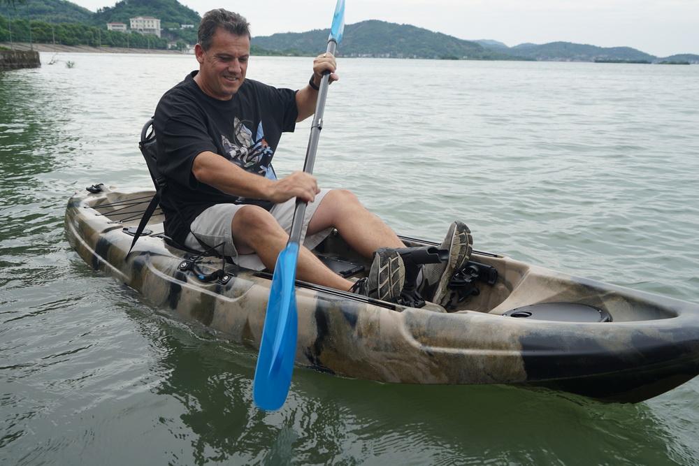 (RP-SOT285single/sunrise) 9.5ft cheap single fishing kayak