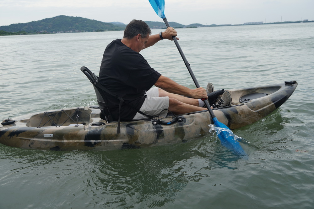(RP-SOT285single/sunrise) 9.5ft cheap single fishing kayak