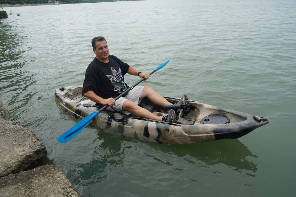 (RP-SOT285single/sunrise) 9.5ft cheap single fishing kayak
