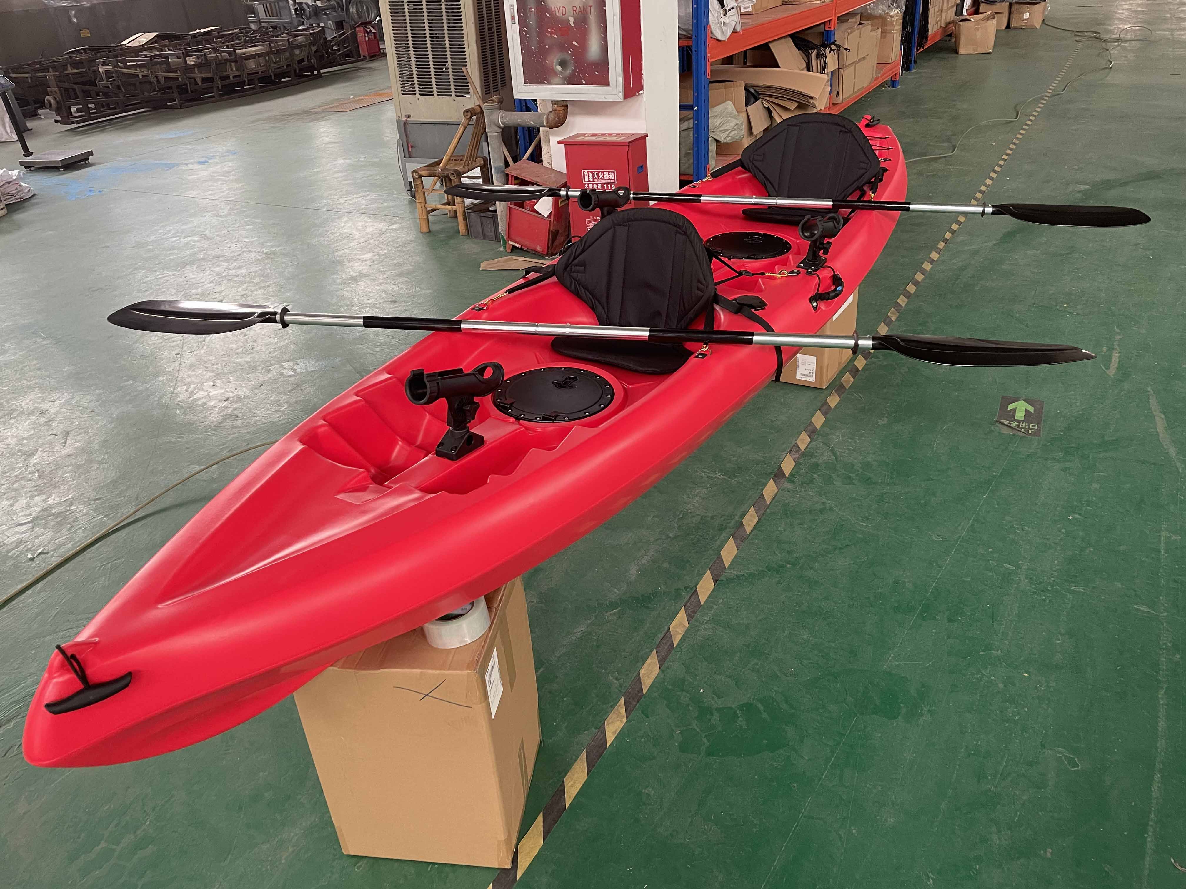 (RP-SOT380Tandem/River)12.6ft rotomold play tandem kayak