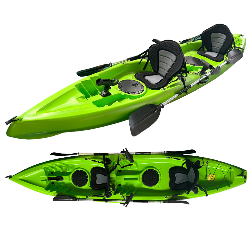 (RP-SOT380Tandem/River)12.6ft rotomold play tandem kayak