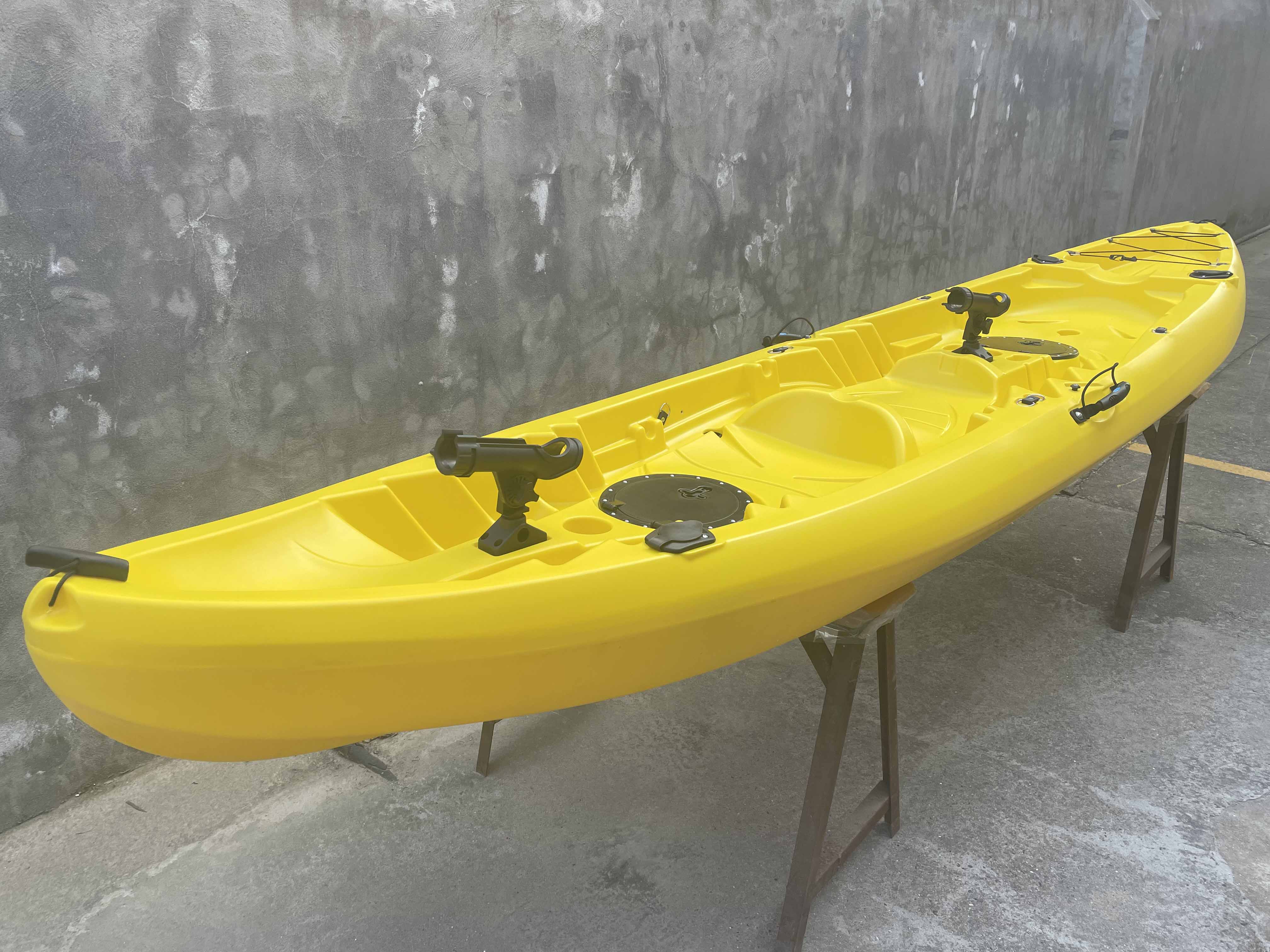 (RP-SOT385(2+1)/Gem) 12.8ft double tandem canoe