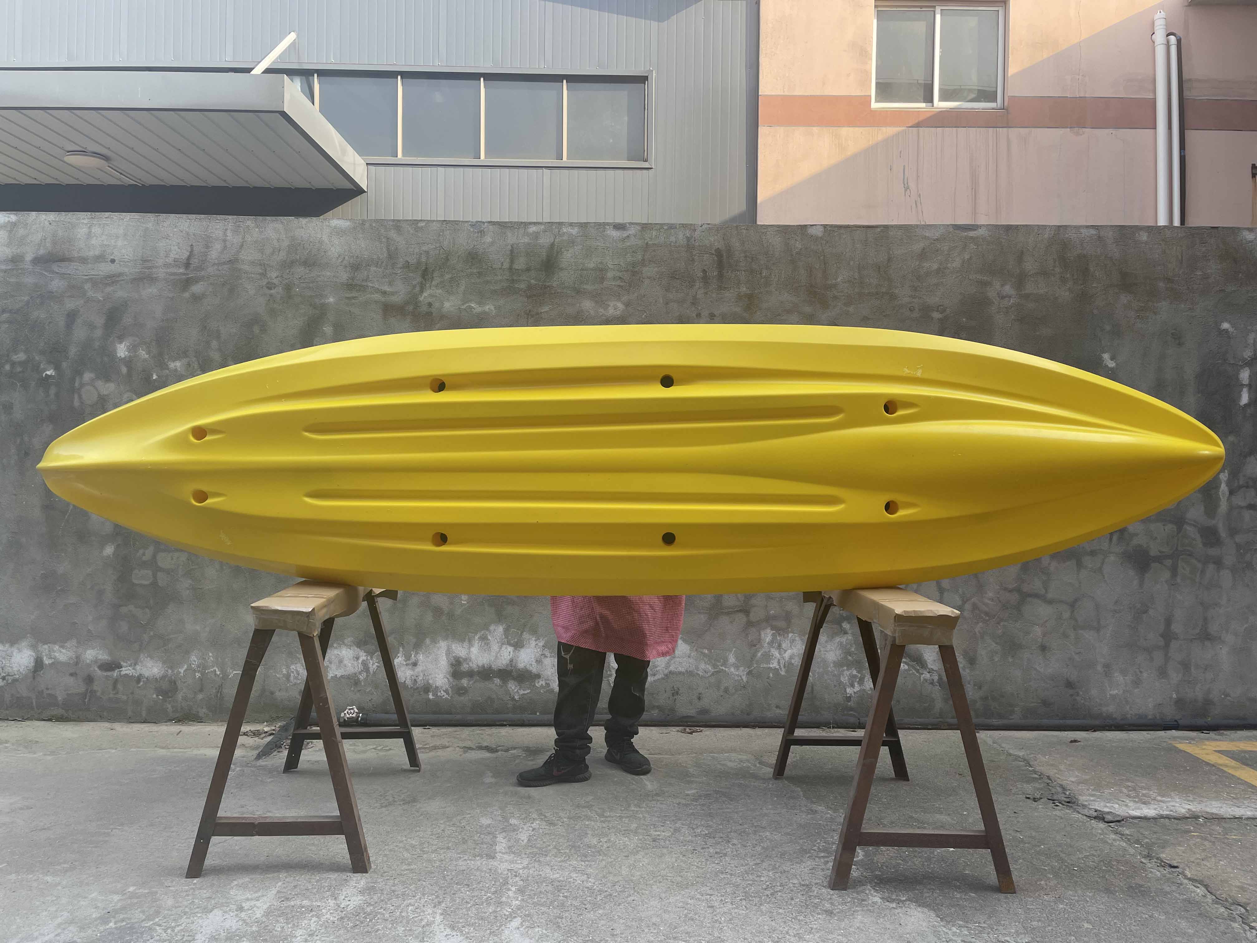 (RP-SOT385(2+1)/Gem) 12.8ft double tandem canoe