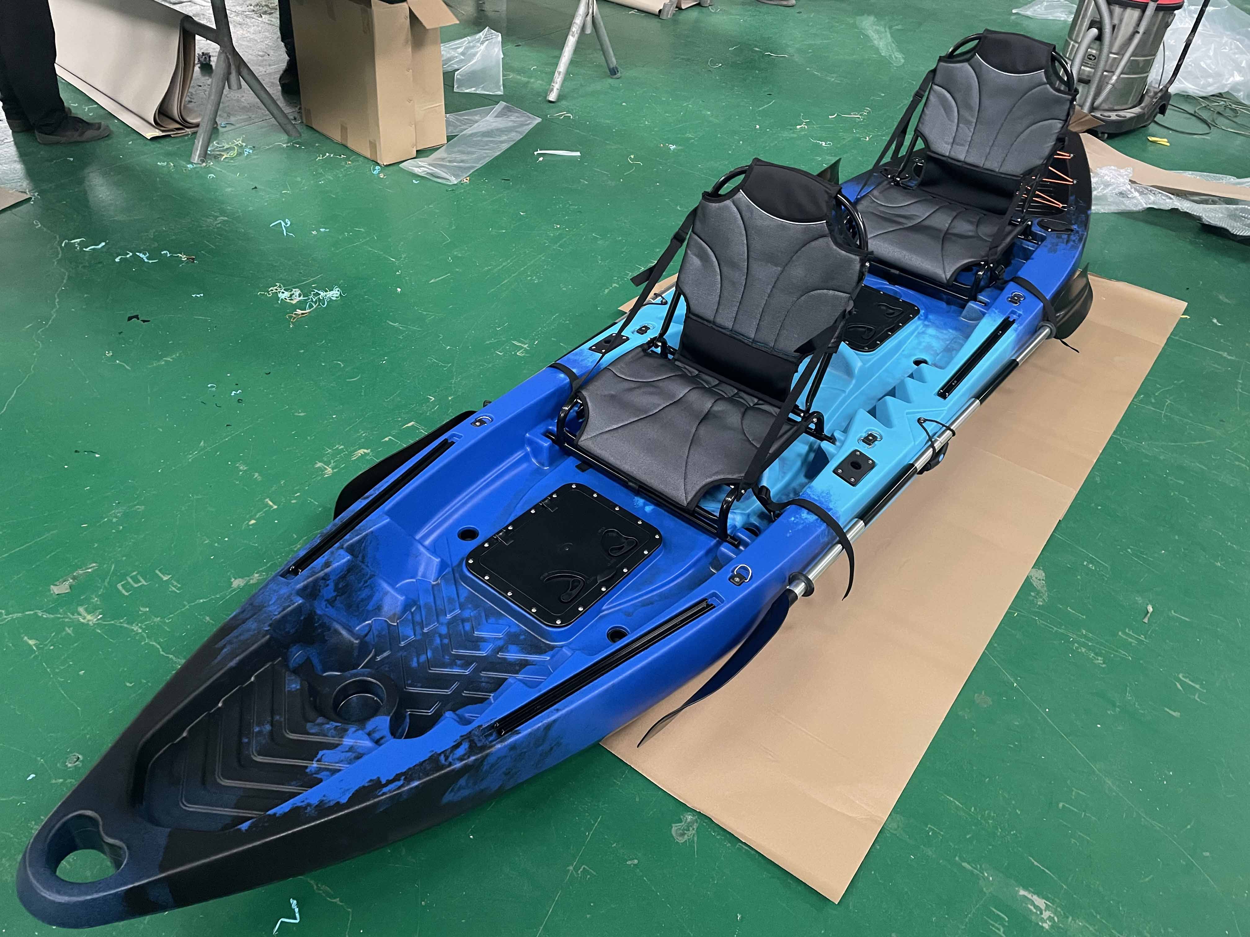(RP-SOT390(2+1)/Beast) 13ft tandem fishing kayak
