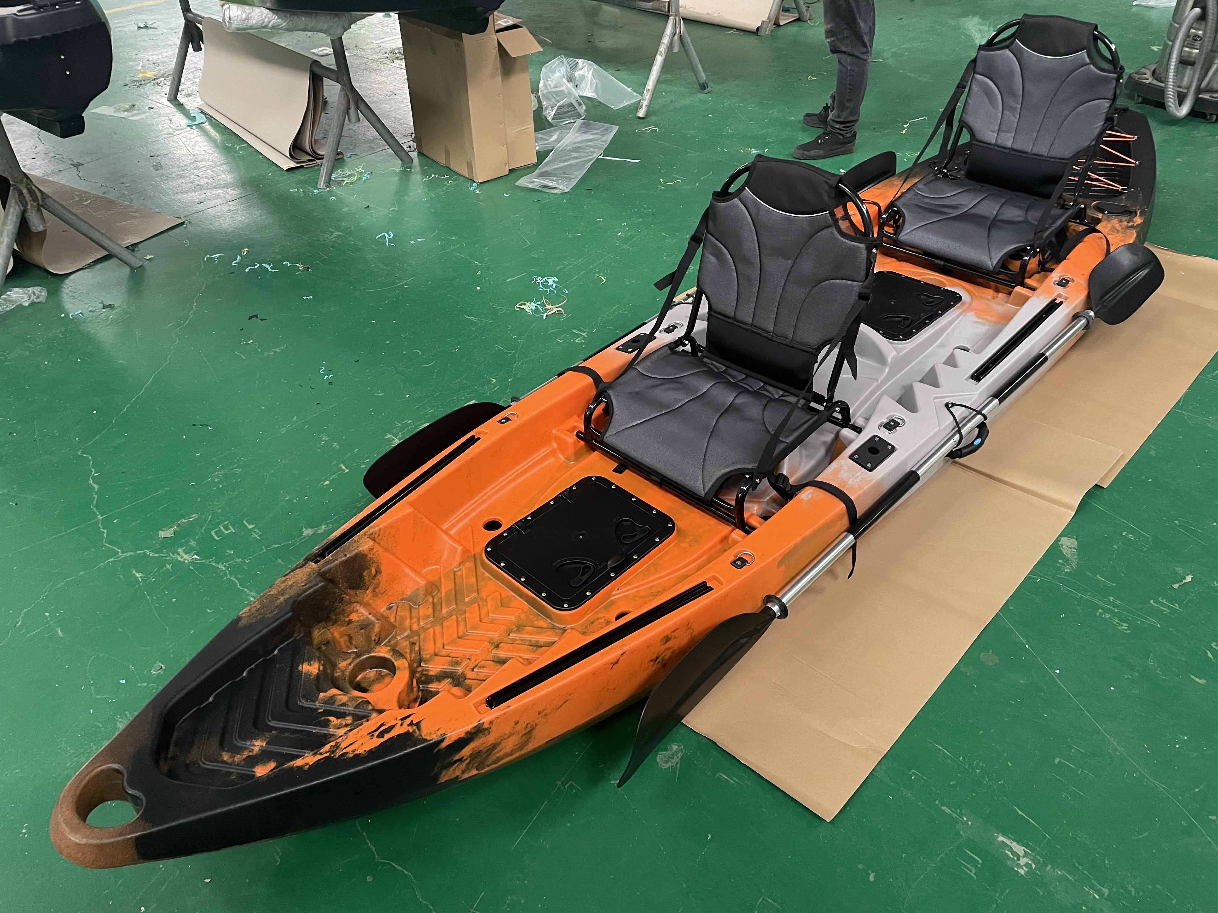 (RP-SOT390(2+1)/Beast) 13ft tandem fishing kayak