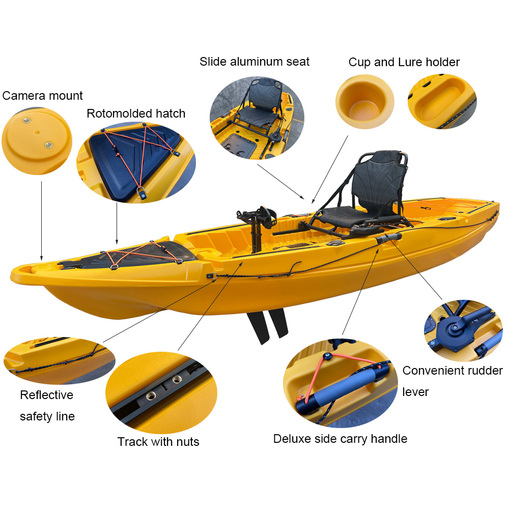 (RP-PK332single Storm) 11ft solo caiaques pedal kayak