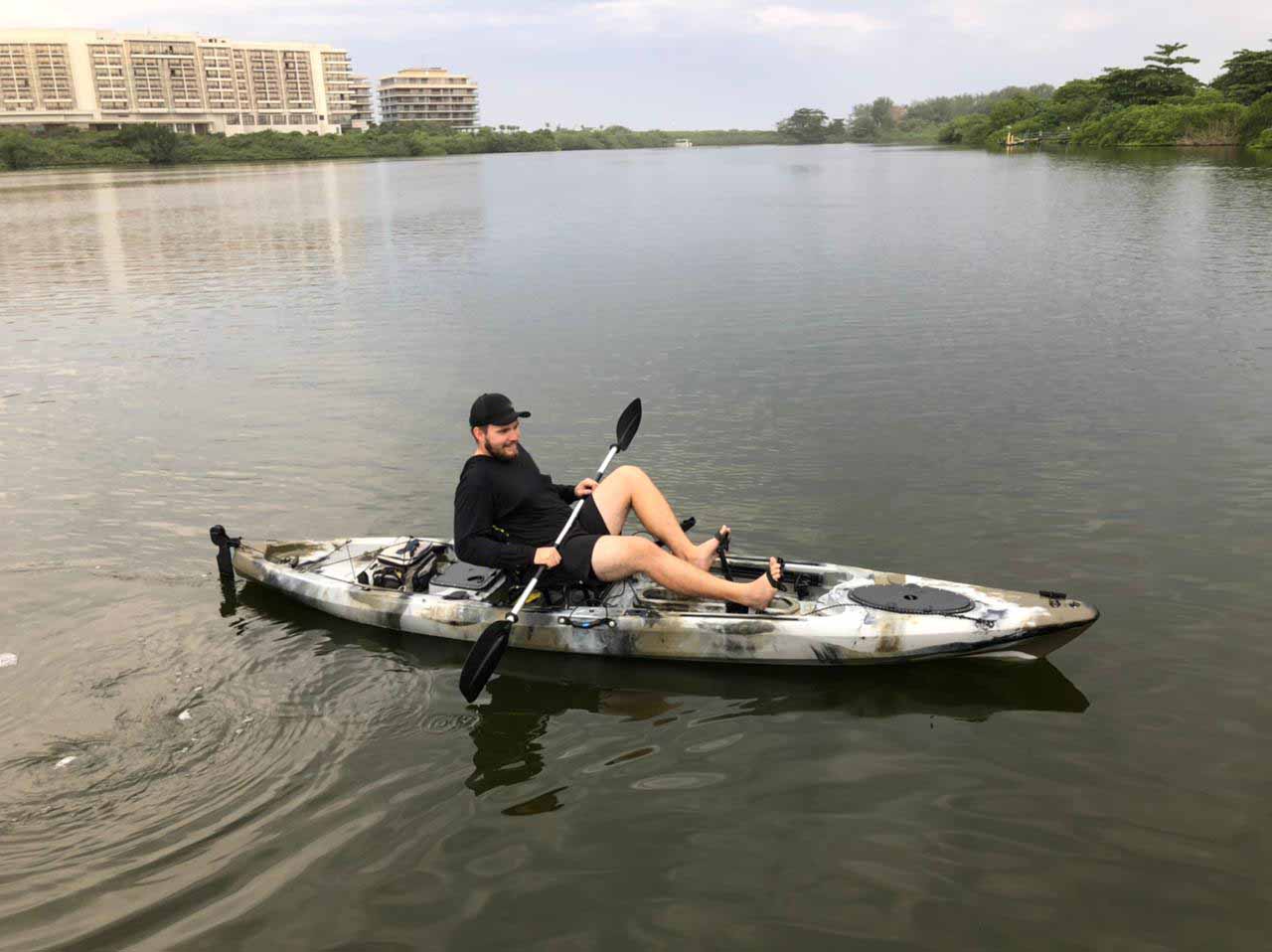 (RP-PK396single/King) 13.2ft long foot pedal kayak