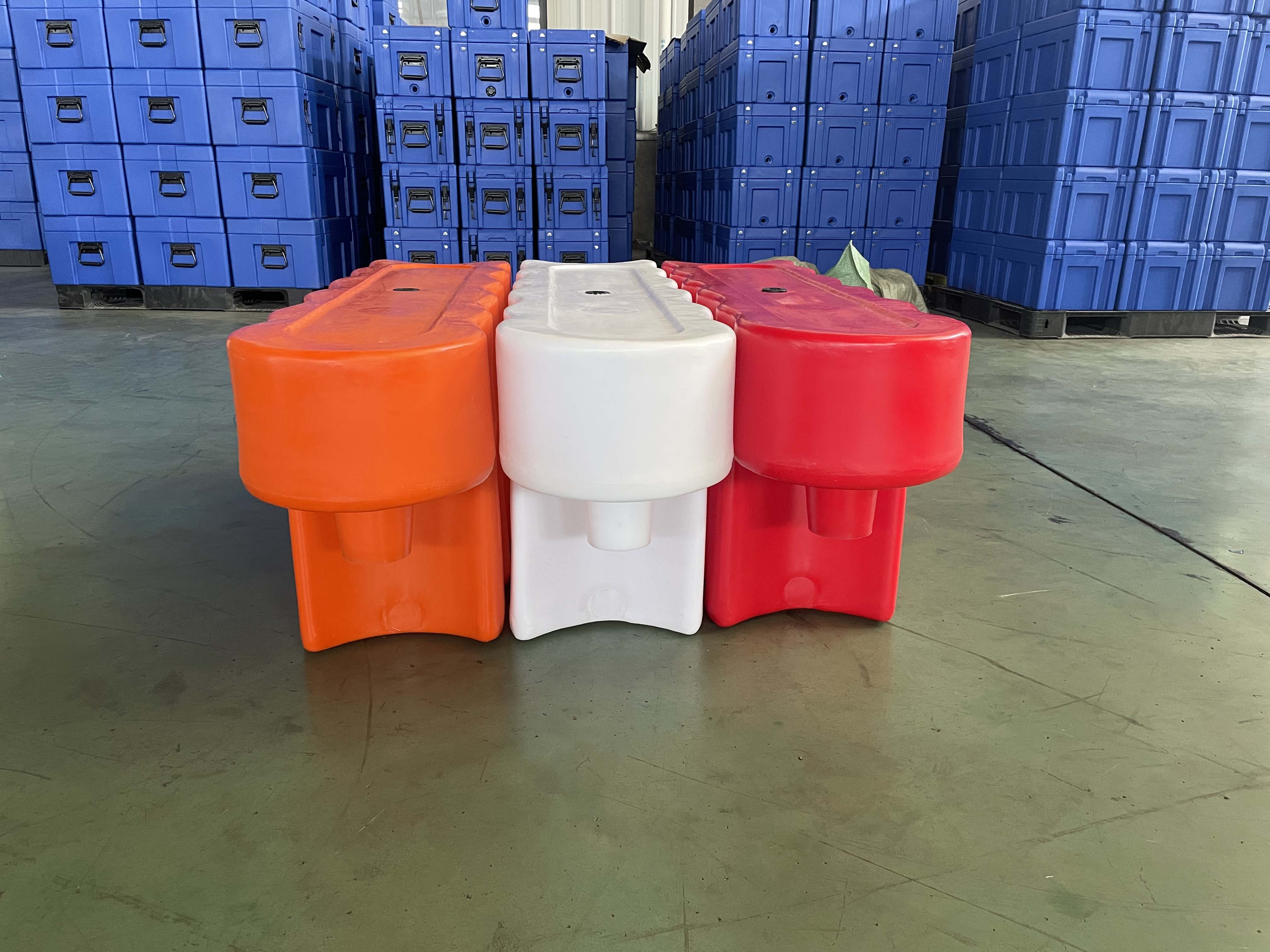 (RP-KBRM1) 1400x300x500mm rotomolded karting barrier