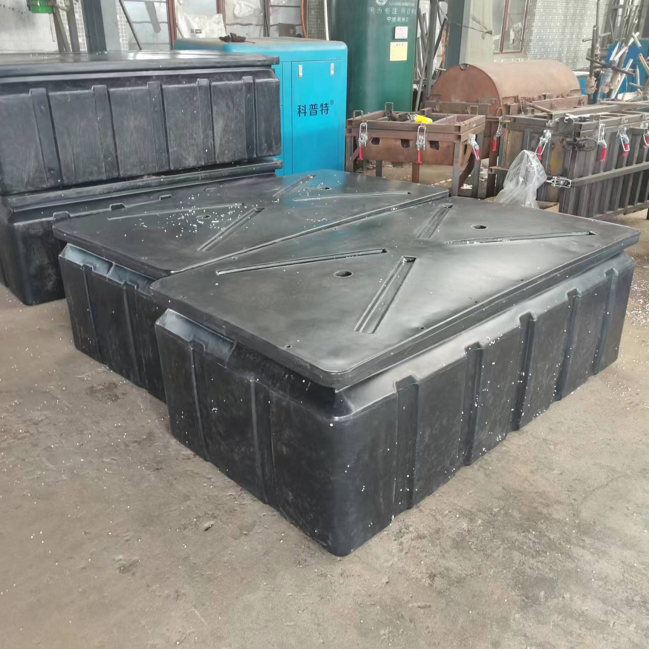 (RP-DF) plastic marina pe dock float pontoon