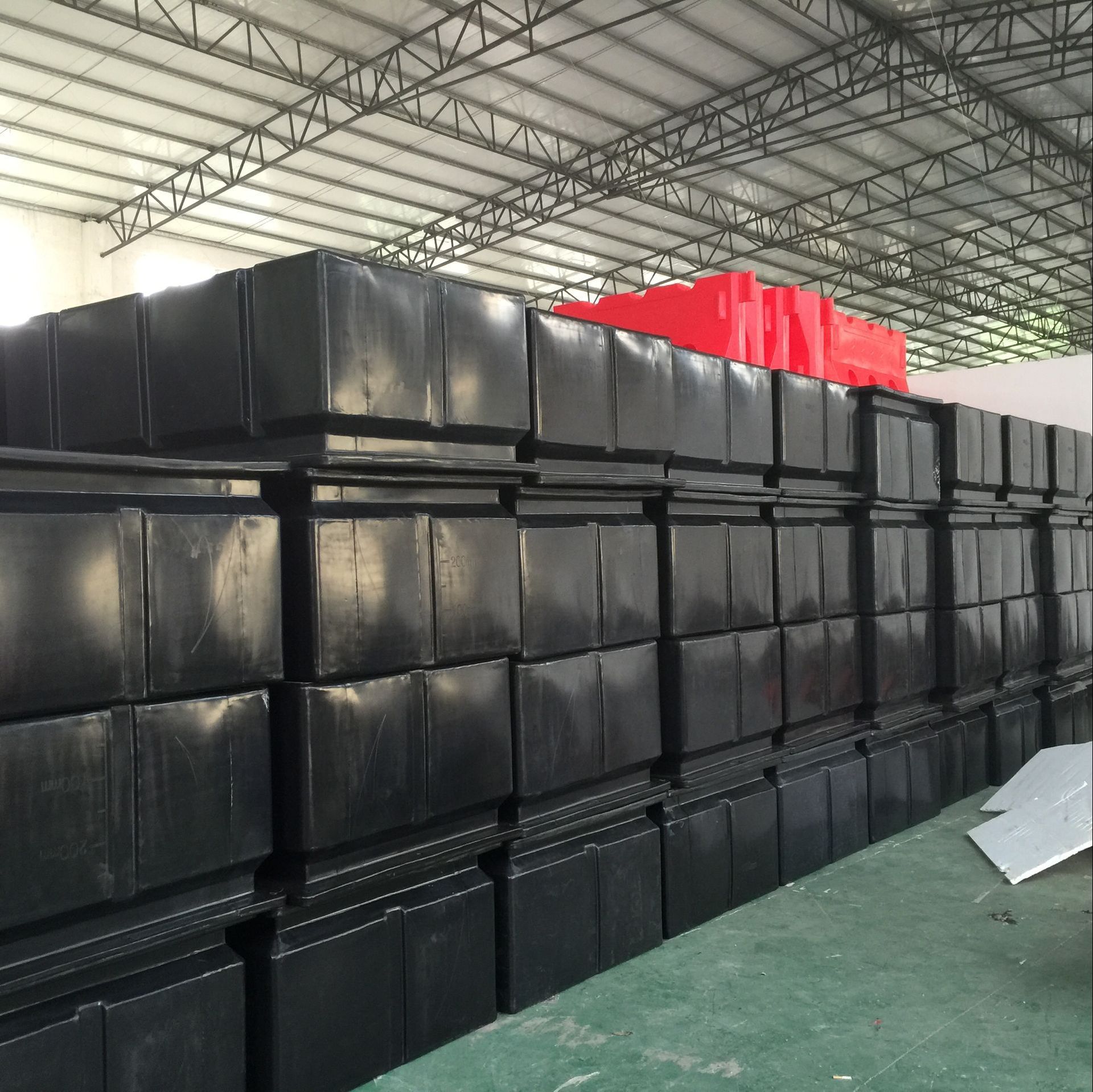 (RP-DF) plastic marina pe dock float pontoon