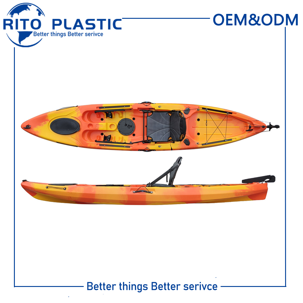 (RP-SOT375single/Castle) 12.5ft single fishing kayak
