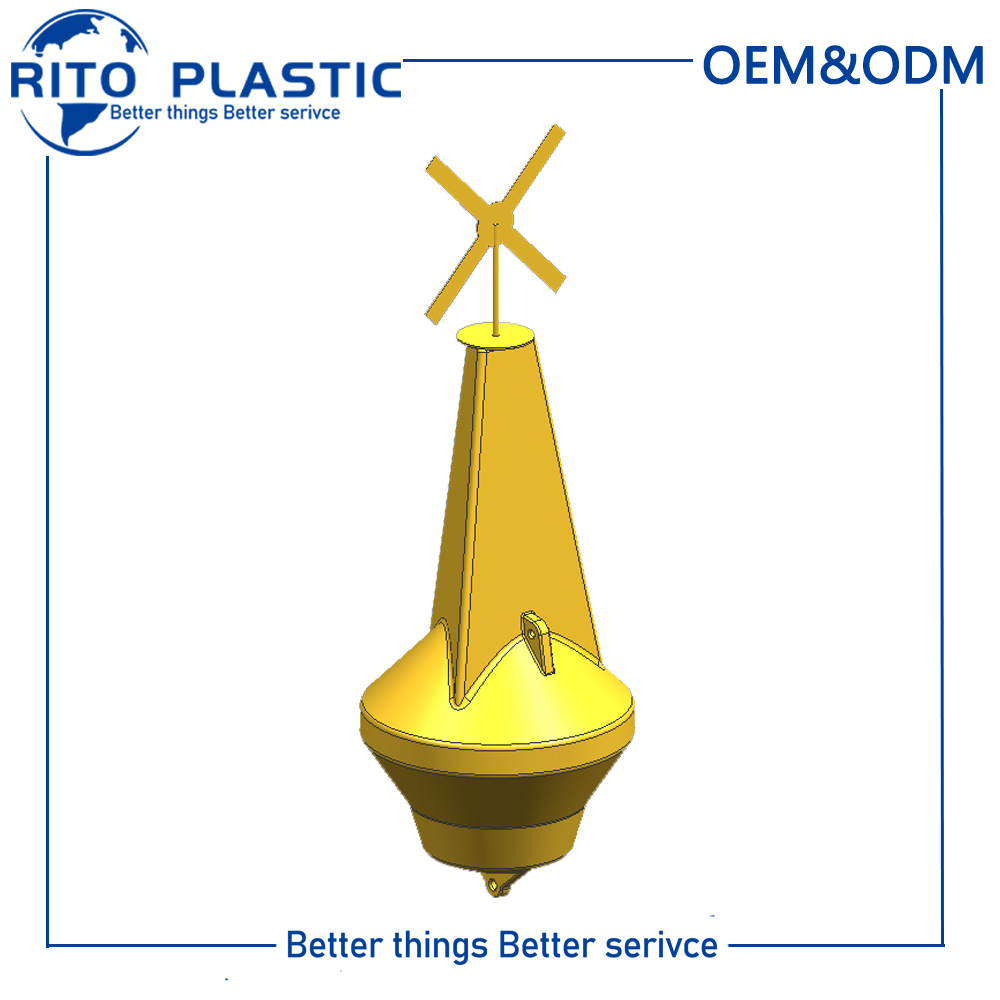 (RP-MB) 700x1510mm PE navigation warning marker buoy