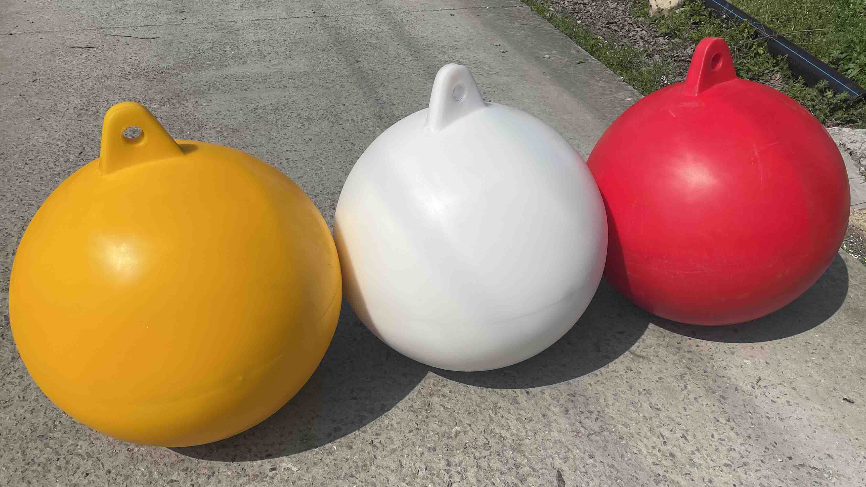 (RP-FBSE 700mm) yellow white red eps filled float ball