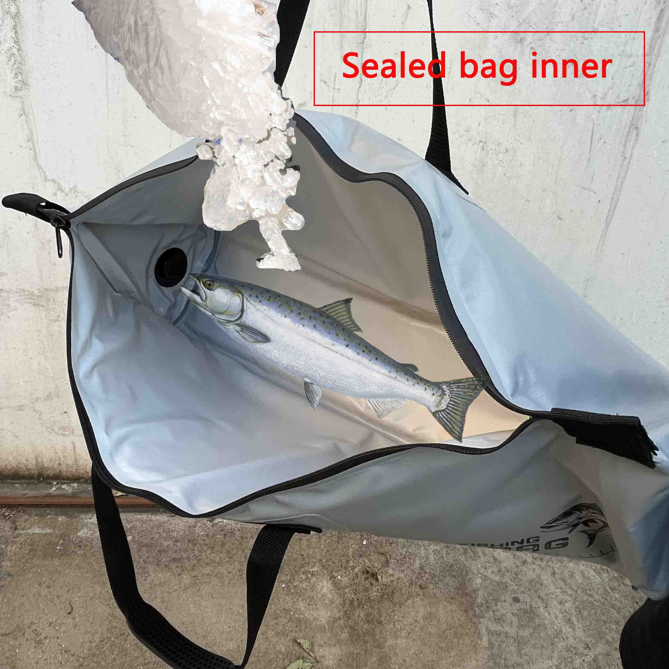 (RP-FCB) fish cooler kill bag
